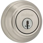 Kwikset Satin Nickel Double Cylinder Deadbolt Featuring Smartkey Security. Fixed Price $17.95.