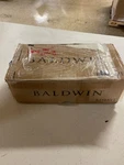 Baldwin En.squ.cfr Square Single Cylinder Keyed Entry Door Lever Set - Chrome. Fixed Price $165.99.