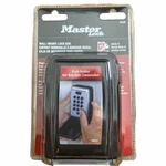 Master Lock Black Wall Mount Key Box With Push Button Code Entry 5423D. Fixed Price $36.99.