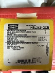 Hubbell HBL3431GCB 30A Twist-lock Plug 3P 4W 250VAC Bk/wt. Fixed Price $54.95.