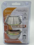 Schlage Dexter By JD60V630 Single-cylinder Deadbolt, Satin Stainless. Fixed Price $24.99.