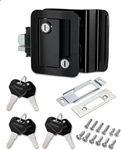 Hard-core Metal Rv Door Lock, Replacement Handle, Fit 3.65" X 2.95". Fixed Price $39.03.