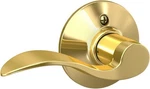 Schlage F170 Acc 605 Dummy Handle Bright Brass Lever For French Doors. Fixed Price $17.99.