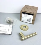 Baldwin 5138 Estate Collection Left Handed One-sided Dummy Door Lever Set. Fixed Price $55.16.