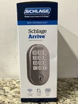 Schlage Arrive - Century Satin Nickel Smart Wifi Deadbolt Lock *new & Sealed*. Fixed Price $138.75.