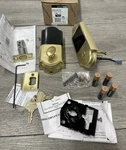 Baldwin 8235.ZW Touchscreen Boulder Z-wave Deadbolt Brass Read*. Fixed Price $279.99.
