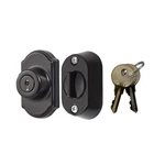 Model 703 Keyed Deadbolt For Storm And Screen Doors Black Hardware. Fixed Price $38.76.