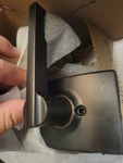 Schlage F10 716 Cen Latitude Passage Leverset - Aged Bronze. Fixed Price $29.90.