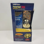 New Weiser Lock Powerbolt 1000 Home Access Syste Touchpad Keyless Entry Deadbolt. Fixed Price $75.00.