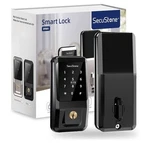 Secustone Smart Door Locks - Bluetooth Enabled, Keypad & Handle, Front. Fixed Price $49.99.