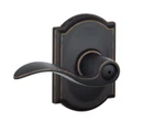 Schlage F40 Accent Door Lever With Camelot Trim, Bed & Bath Privacy Lock. Fixed Price $24.99.