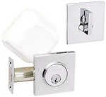 Baldwin 8220260 Santa Monica Contemporary Square Single Cylinder Deadbolt,. Fixed Price $167.07.