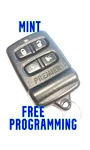 Mint Premier Amber Orange Led Keyless Remote Button Alarm Fob 05-A433 NS-1054. Fixed Price $9.53.