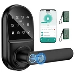 Smart Keypad Door Lock With Handle Fingerprint Keyless Entry Digital Wit.... Fixed Price $68.49.