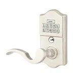 Emtek Emtouch Classic Keypad Leverset, Cortina Lever, Left Hand - E4002CLHUS15. Fixed Price $241.27.