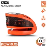 Kovix Overloard KNX6 Motorcycle Alarm Disc Lock 6MM Pin Orange Waterproof 120DB. Fixed Price $81.77.