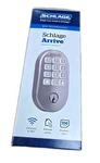 Schlage Arrive * Smart Wifi Deadbolt BE459WBRMN619 Door Lock Satin Nickel. Fixed Price $131.99.