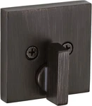 Kwikset Deadbolt Single Cylinder Bronze Low Profile Square Contemporary. Fixed Price $40.00.