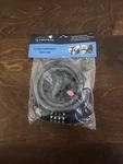 Lumintrail LK2609 Bike Self Coiling 12MM Cable Lock - Black (#102). Fixed Price $17.95.