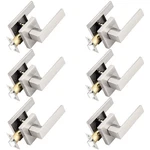 Probrico Square Passage Door Levers Set Keyless 6 Pack, Brushed Nickel. Fixed Price $128.38.