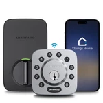 Ultraloq Bolt Wifi Smart Lock Built Door Sensor Satin Nickel. Fixed Price $179.99.