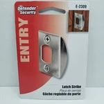 Prime-line Defender Security Door Latch Strike Chrome Plated #E-2309. Fixed Price $6.75.