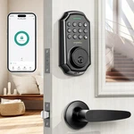Arpha Keyless Entry Door Lock Handle Set Bluetooth Smart - Scratch & Dent. Fixed Price $42.51.