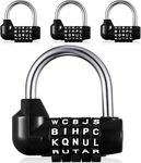 Shimeyao 4 Pcs Gym Locker 5 Digit Combination Your Own Word Black. Fixed Price $28.17.