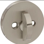 Baldwin PTCRD150 Reserve Patio Contemporary Round Deadbolt, Satin Nickel Finish. Fixed Price $42.00.
