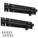 Bivethoi 2 Pcs 4 Inch Barrel Bolt Latch Black Door Hardware, Small Slid.... Fixed Price $14.92.
