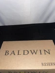 Baldwin Single Cylinder Entry Lever: Satin Black. Fixed Price $129.99.