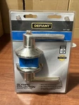 New Defiant Locking Door Lever Olympic Collection Stainless Bed/bath 721 193. Fixed Price $20.00.