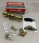 Schlage All Purpose Entry Lock A53PD Tulip 605 Knob Set With Keys Brand New. Fixed Price $199.99.