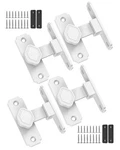 Mixizigoz 90 Degree Barn Door Lock, Sturdy Aluminum Alloy Sliding. Fixed Price $61.44.