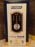 Schlage BE375VCAM619 Touch Keypad Camelot Deadbolt Entry Door Satin Nickel. Fixed Price $88.95.