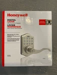 Honeywell Electronic Door Lever Lock Satin Nickel Keypad Brand New. Fixed Price $69.99.