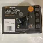 Gatemate Long Throw Lock 1490086, Euro Profile Keyed Both Sides. Fixed Price $75.00.
