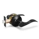 Knobweel Knobwell 1 Pack Matte Black Closet Door Handles Levers - New. Fixed Price $31.19.