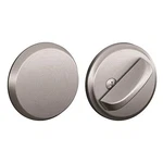 Schlage B81 626 One-sided Deadbolt With Exterior Trim Plate Satin Chrome New. Fixed Price $19.99.