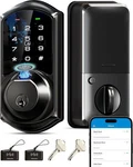 Veise VE07 Fingerprint Smart Door Lock 7-IN-1 Keyless Entry Deadbolt Black. Fixed Price $69.95.