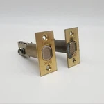 2X Kwikset Lock 4478 Brass For 400 Line Deadbolts 2-3/8" Bs. Fixed Price $12.41.