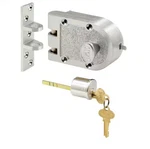 Prime-line 15323 Deadbolt, Keyed Different Key, Bronze, Brushed Chrome, Segal. Fixed Price $89.99.