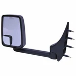 Standard Manual Mirror Assembly 96" Body Black Fits 03-ON Ford E-van Velvac Left. Fixed Price $249.57.