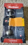 Kwikset Smartkey Keyed Entry 20904-001 Gold Knob Microban Tech BB1. Fixed Price $15.00.