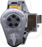 Kaba 9190000-26D-41 Auxiliary Lock With Thumbturn 5/8 Sl/hb Satin Chrome. Fixed Price $231.95.