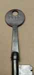 Vintage Penn Solid Barrel Antique Skeleton Key Steel. Fixed Price $9.56.