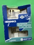 Brinks Non-locking Interior Door Handle, Polished Brass Set Of Two. Fixed Price $30.00.