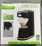 New Tru Automatic Pour Over Coffee Maker W/ Digital Touch Screen - In Box. Fixed Price $36.99.