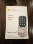Yale Liftmaster Smart Lock With Keypad Lever- Works Myq App &. Fixed Price $155.00.