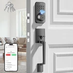 Ulecoce Fingerprint Keypad Deadbolt With Handle Set, Keyless Entry Door Lock,.... Fixed Price $102.40.